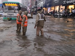 Waterlogging, Traffic Jam After Heavy Rain Hits Parts Of Hyderabad