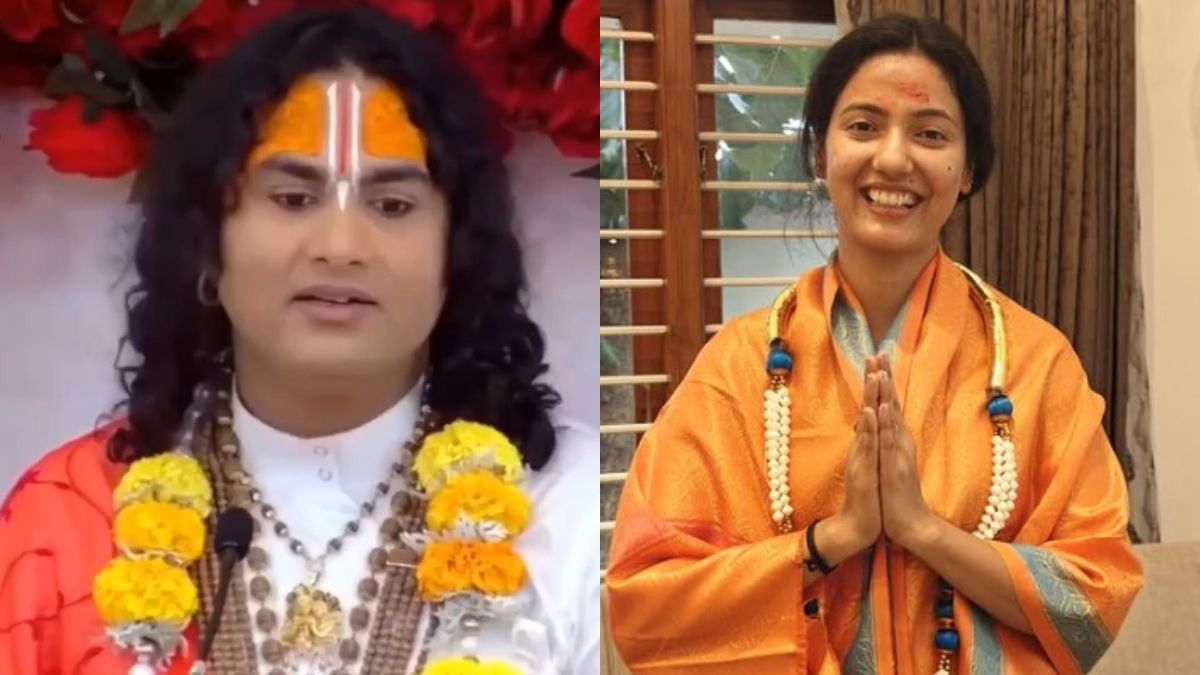 Amid Khushboo Patani's Post On A Baba Mix-up, Aniruddhacharya Drops Latest Video On Live-Ins