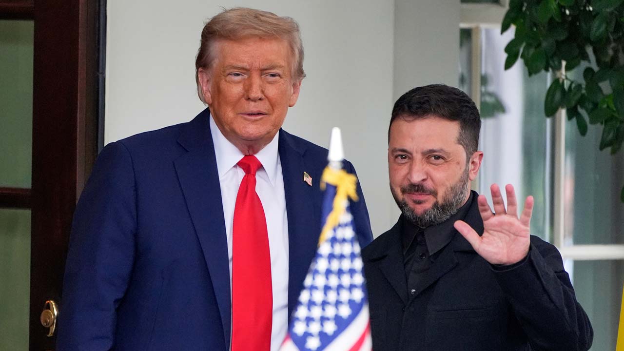 "Reasonable Chance Of Ending War": Trump As He Welcomes Zelensky To White House