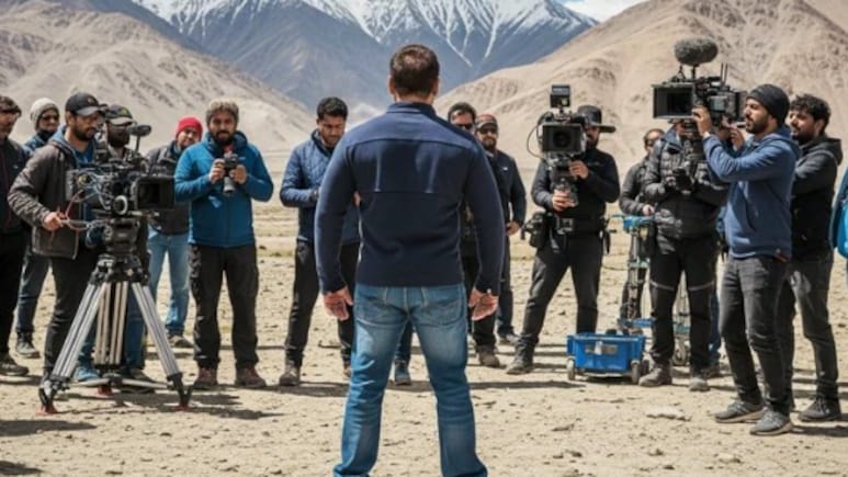 <i>A Battle Of Galwan</i> Update: Salman Khan Begins Shoot. See Pics From The Set <i>A Battle Of Galwan</i> Update: Salman Khan Begins Shoot. See Pics From The Set