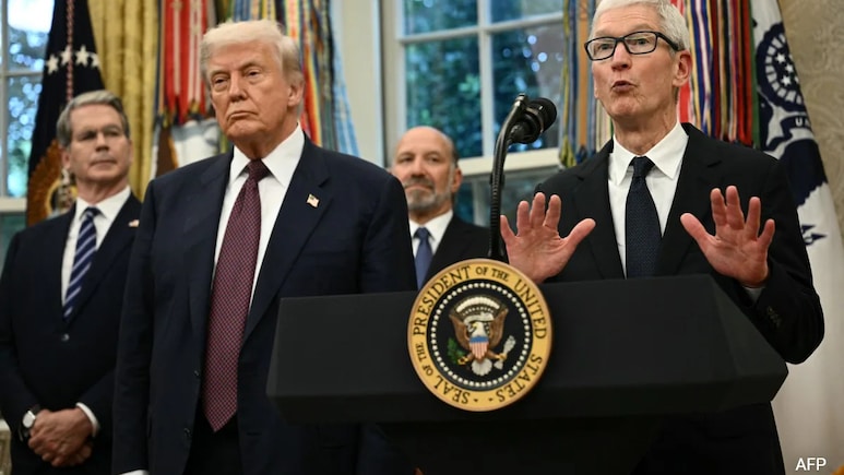 "He Called To Kiss My A**": Trump's Tim Cook Post Is All About Himself