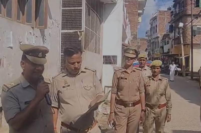 मुख्तार अंसारी की पत्नी पर कस रहा शिकंजा, पुलिस ने घर पर दी दबिश, नोटिस किया चस्पा