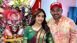 Prithvi Shaw Celebrates Ganesh Chaturthi With Akriti Agarwal, Internet Reacts