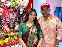 Prithvi Shaw Celebrates Ganesh Chaturthi With Akriti Agarwal, Internet Reacts Prithvi Shaw Celebrates Ganesh Chaturthi With Akriti Agarwal, Internet Reacts