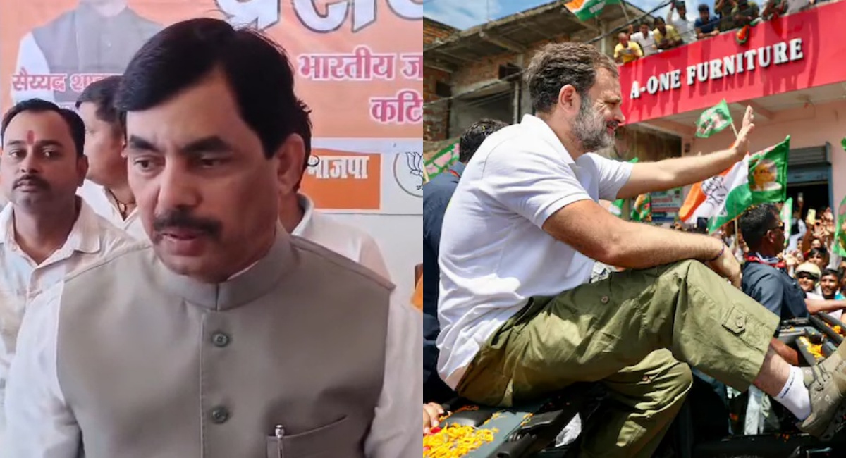 दोनों लड़के बिहार को ठगने की कोशिश कर रहे हैं... राहुल और तेजस्वी की यात्रा पर शाहनवाज हुसैन का बड़ा बयान