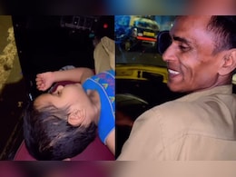 बाप-लेकीची हृदयस्पर्शी गोष्ट! मुलीला कुशीत घेऊन चालवतोय रिक्षा; 'हा' VIDEO पाहून डोळे पाणावतील बाप-लेकीची हृदयस्पर्शी गोष्ट! मुलीला कुशीत घेऊन चालवतोय रिक्षा; 'हा' VIDEO पाहून डोळे पाणावतील