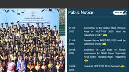 NEET PG 2025 Answer Key Live Updates: Release Date, Time, How To Download