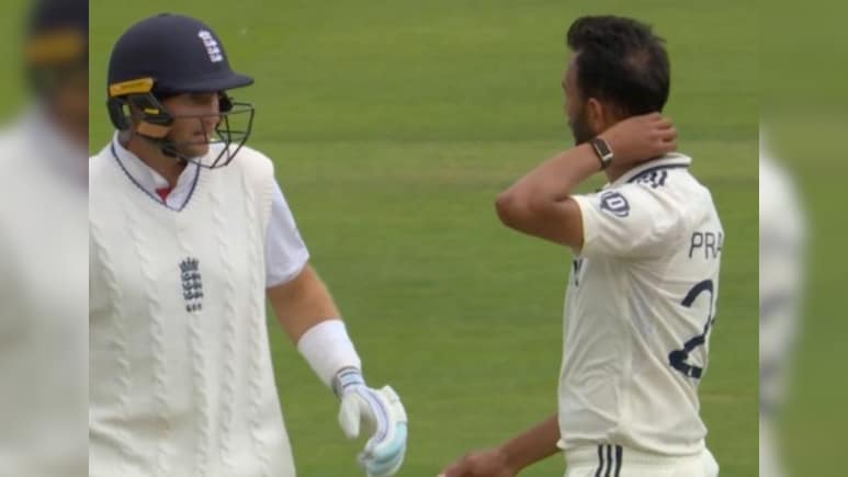 IND vs ENG: "मैंने बस ये कहा था..." जो रूट के साथ हुई झड़प पर प्रसिद्ध कृष्णा ने सुनाया मजेदार किस्सा