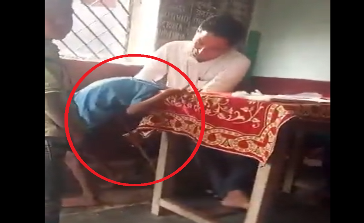 Viral Video: बच्चों को बेरहमी से पीटने का वीडियो वायरल; शिक्षक निलंबित, जानिए पूरा मामला