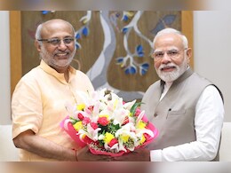 उपराष्ट्रपति उम्मीदवार घोषित होने के बाद दिल्ली पहुंचे सीपी राधाकृष्णन, PM मोदी से की मुलाकात