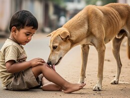 कुत्र्याने चाटल्यामुळे 2 वर्षांच्या चिमुकल्याचा तडफडून मृत्यू, कुटुबीयांना एक चूक नडली