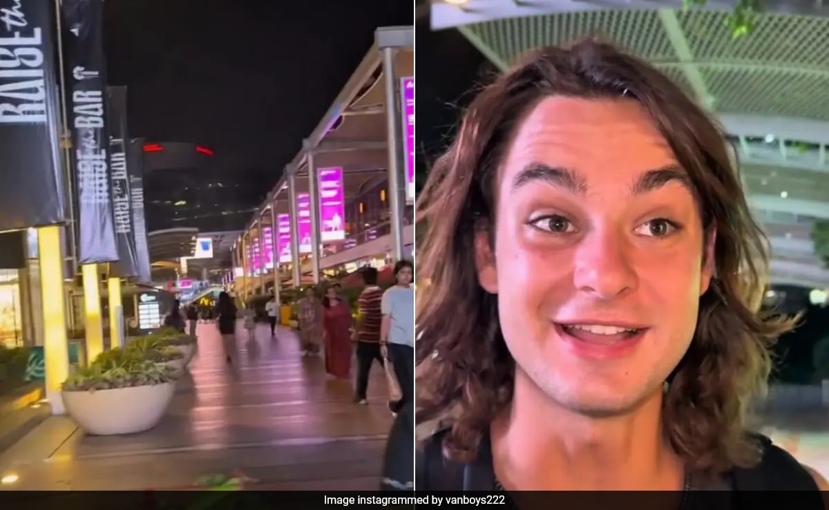 US YouTuber Stunned By Gurugram's Cyber Hub: 