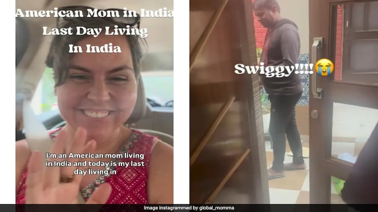 "Gonna Miss Swiggy": US Woman Shares Her Last Day In India, Bids Emotional Goodbye "Gonna Miss Swiggy": US Woman Shares Her Last Day In India, Bids Emotional Goodbye
