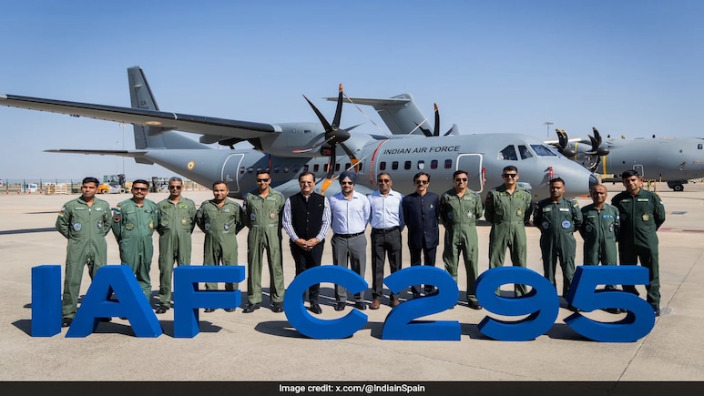 Last Of 16 Airbus C-295 Aircraft Delivered To India By Spain Last Of 16 Airbus C-295 Aircraft Delivered To India By Spain