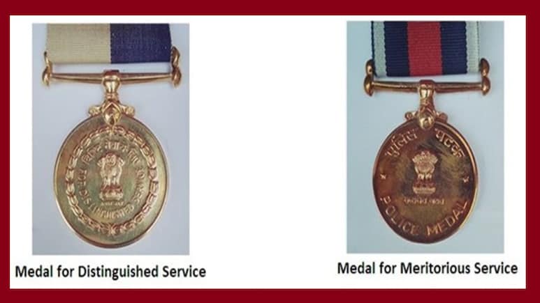 President Police Medal: MP पुलिस के 4 अधिकारियों को राष्ट्रपति विशिष्ट सेवा पदक, 17 को सराहनीय सेवा पदक President Police Medal: MP पुलिस के 4 अधिकारियों को राष्ट्रपति विशिष्ट सेवा पदक, 17 को सराहनीय सेवा पदक
