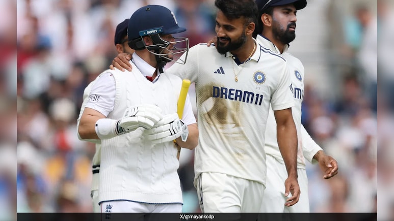 IND vs ENG: "सैंक्शन की जरूरत..." ओवल टेस्ट में आकाश दीप की हरकत पर 'भड़के' बेन डकेट के कोच IND vs ENG: "सैंक्शन की जरूरत..." ओवल टेस्ट में आकाश दीप की हरकत पर 'भड़के' बेन डकेट के कोच