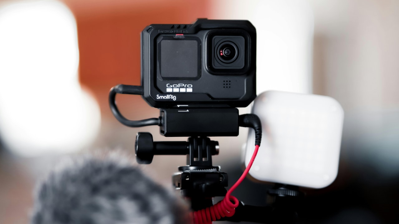 HyperSmooth stabilisation of GoPro keeps the action steady, even on the bumpiest trails.