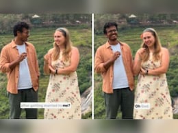 भारतीय युवक और अमेरिकी पत्नी का मजेदार वीडियो वायरल, अरेंज या लव मैरिज पर दिया अनोखा जवाब