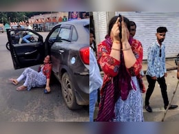 चलती कार से कूदी महिला, जोर-जोर से लगाई गुहार- मुझे बचा लो...टीकमगढ़ का वीडियो वायरल
