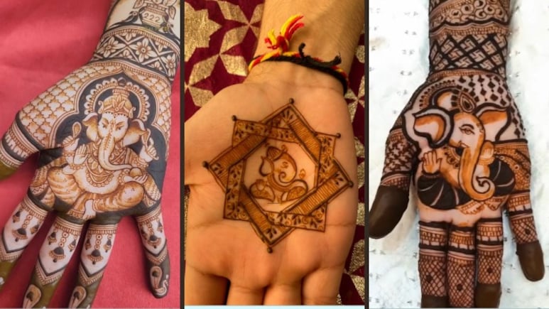 Ganesh Chaturthi Mehndi Design: गणेश उत्सव पर हाथों में लगाएं खूबसूरत मेहंदी, देखें सबसे लेटेस्ट और यूनिक मेहंदी डिजाइन