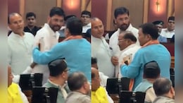 Video: 2 BJP MLAs Clash Inside UP Assembly, Akhilesh Yadav Reacts