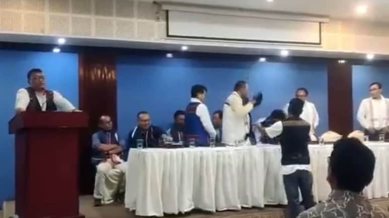 Thadou Tribe, Meiteis, Other Communities Share Stage In Imphal For Peace Thadou Tribe, Meiteis, Other Communities Share Stage In Imphal For Peace