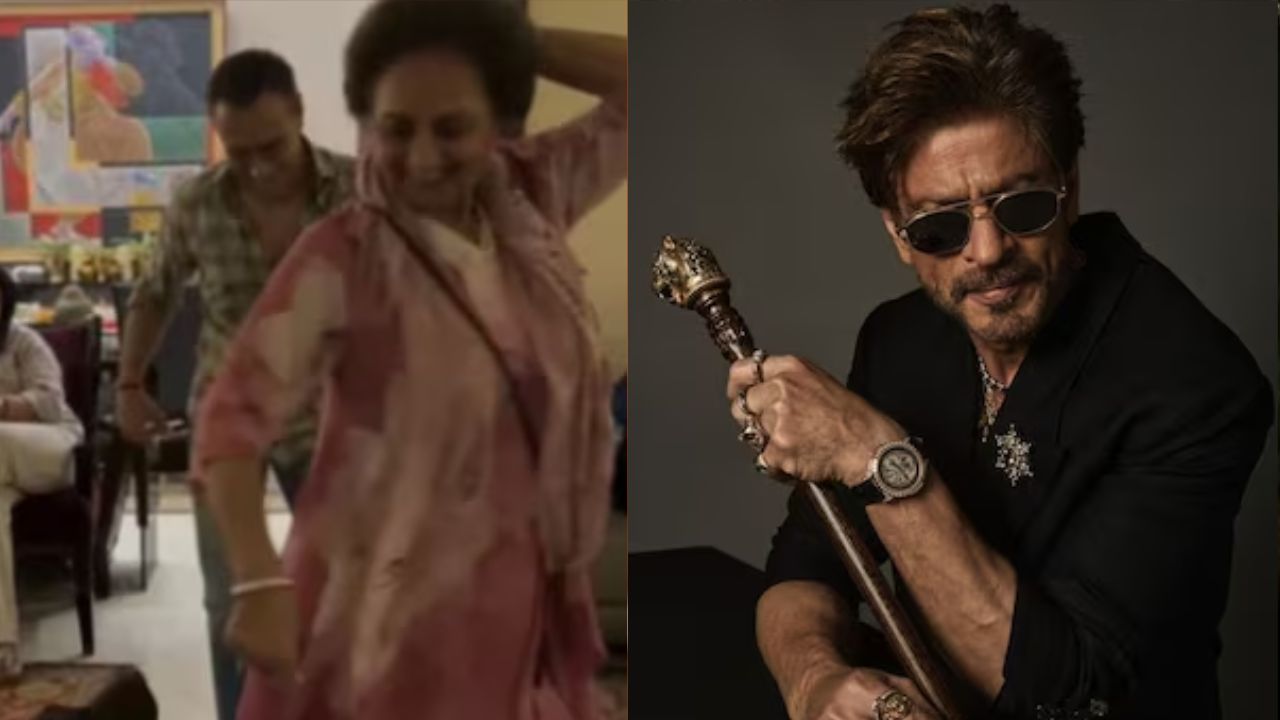 शाहरुख खान की सासू मां ने अपने डांस मूव्स से किया हैरान, बेटे के साथ कर रही थीं जुगलबंदी, वीडियो वायरल