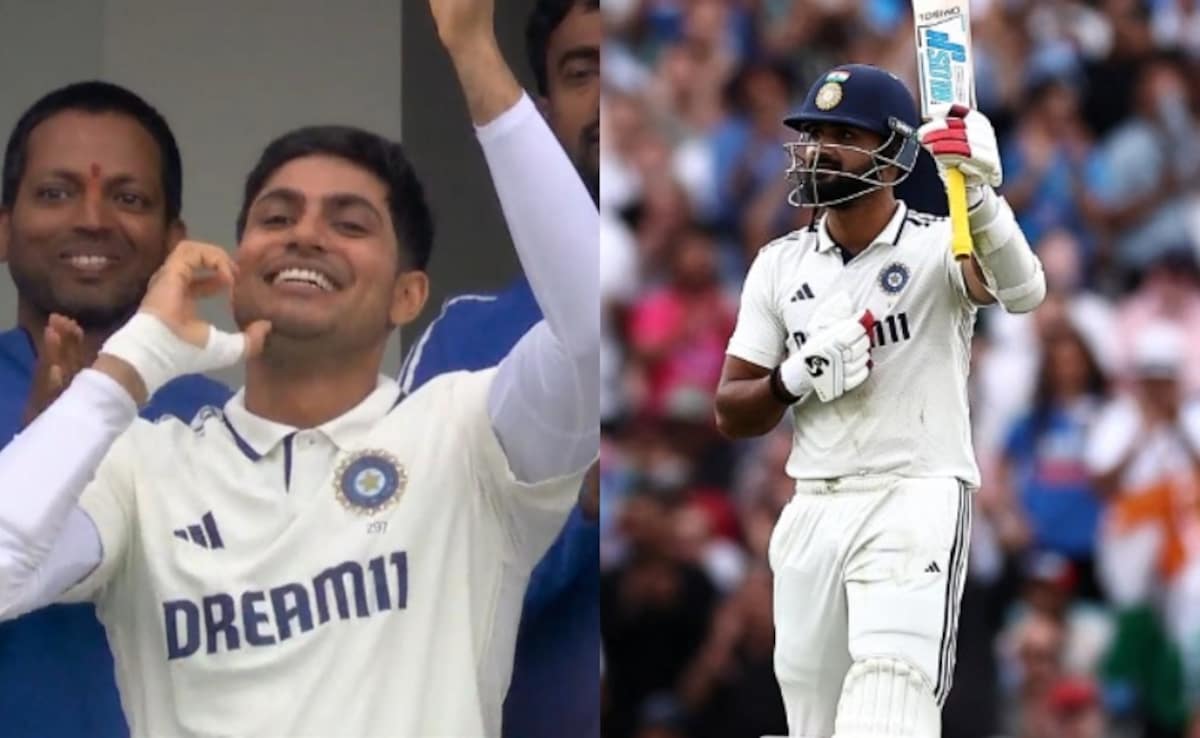 Watch: Shubman Gill, Gautam Gambhir's Priceless Reactions To Akash Deep's Fifty vs England In 5th Test