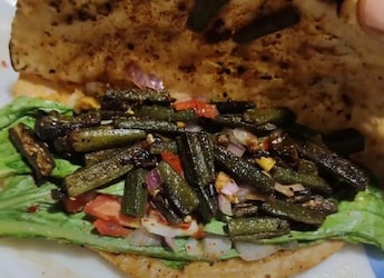 Comedian's Homemade "Bhindi Taco" Goes Viral, Desi Foodies React