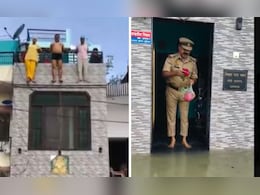 डुबकी लगाने के बाद अब दारोगा जी ने गंगा जी में घर की छत से लगाई छलांग, तीसरा वीडियो भी हुआ वायरल