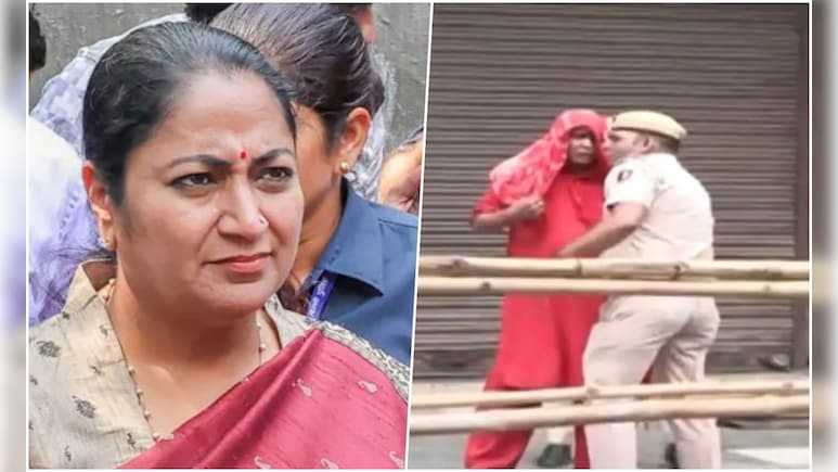 हमले के बाद दिल्ली CM रेखा गुप्ता की पहली रैली में भी हंगामा, नारेबाजी करने वाला पकड़ा गया