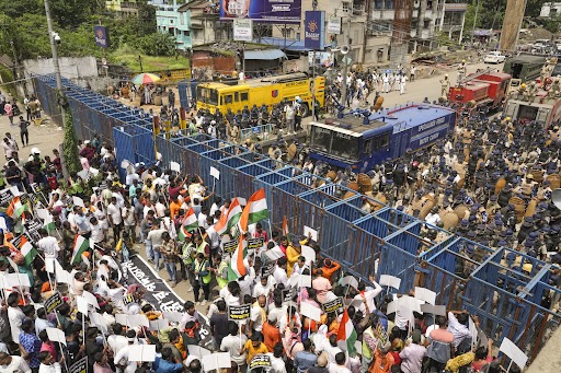 1 Year On, Protestors March To 'Nabanna' Demanding Justice In RG Kar Case