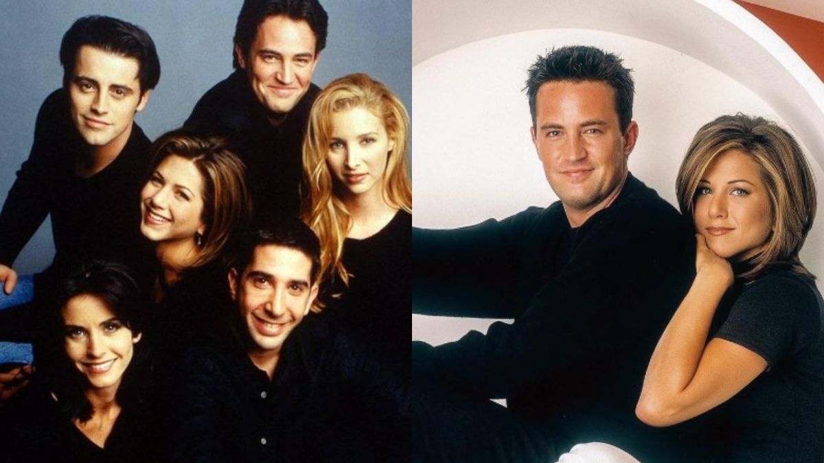 Jennifer Aniston On How The <i>Friends</i> Cast Did "Everything They Could" To Help Matthew Perry With His Addiction