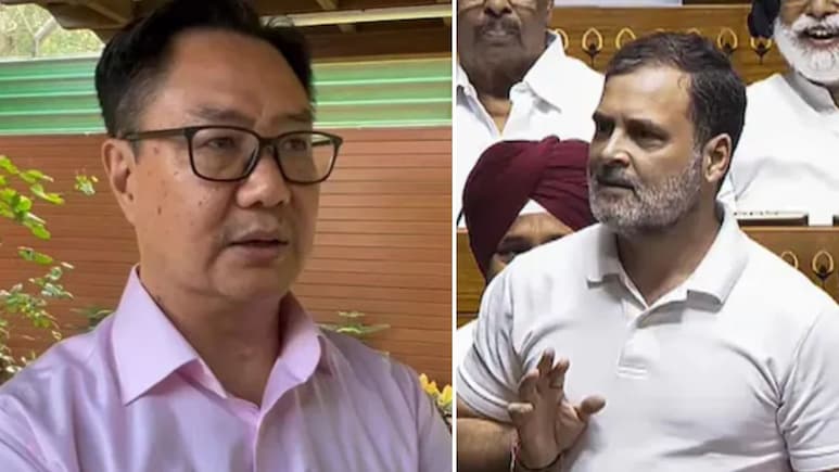 "Be Proud": Citing Musk, Kiren Rijiju Schools Rahul Gandhi On India Economy