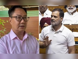 Kiren Rijiju Slams Rahul Gandhi Over &quot;Anti-India&quot; Remarks On Poll Body