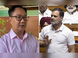 Kiren Rijiju Slams Rahul Gandhi Over "Anti-India" Remarks On Poll Body Kiren Rijiju Slams Rahul Gandhi Over "Anti-India" Remarks On Poll Body