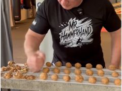 Man Breaks Guinness World Record, Crushes 293 Walnuts In 1 Min While Holding Raw Egg