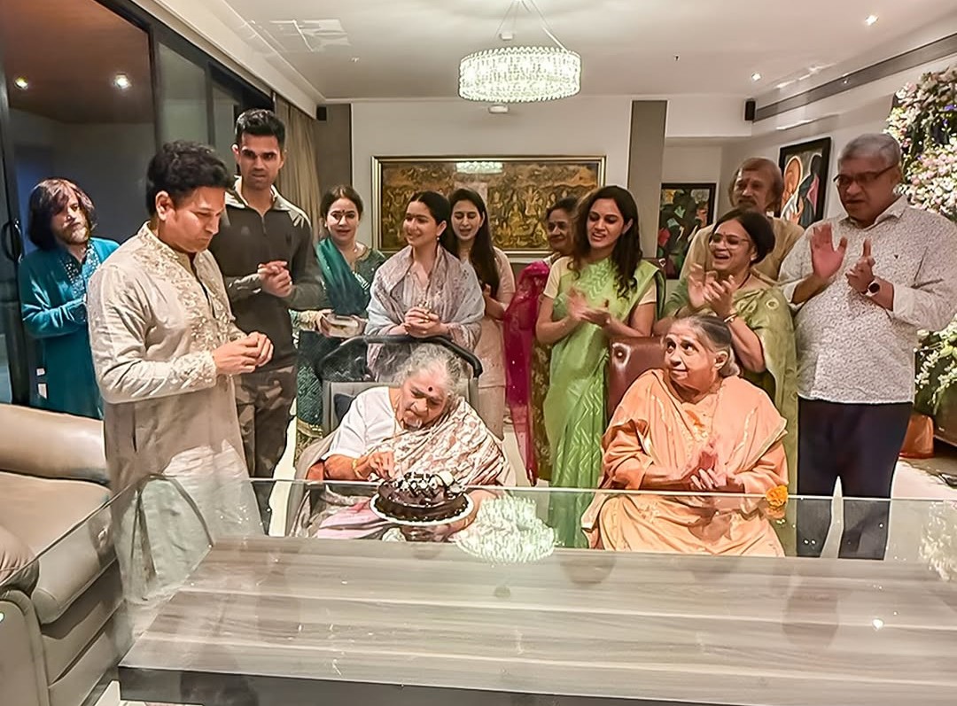 Saaniya Attends Sachin Tendulkar's Family Function With Arjun, Pics Viral