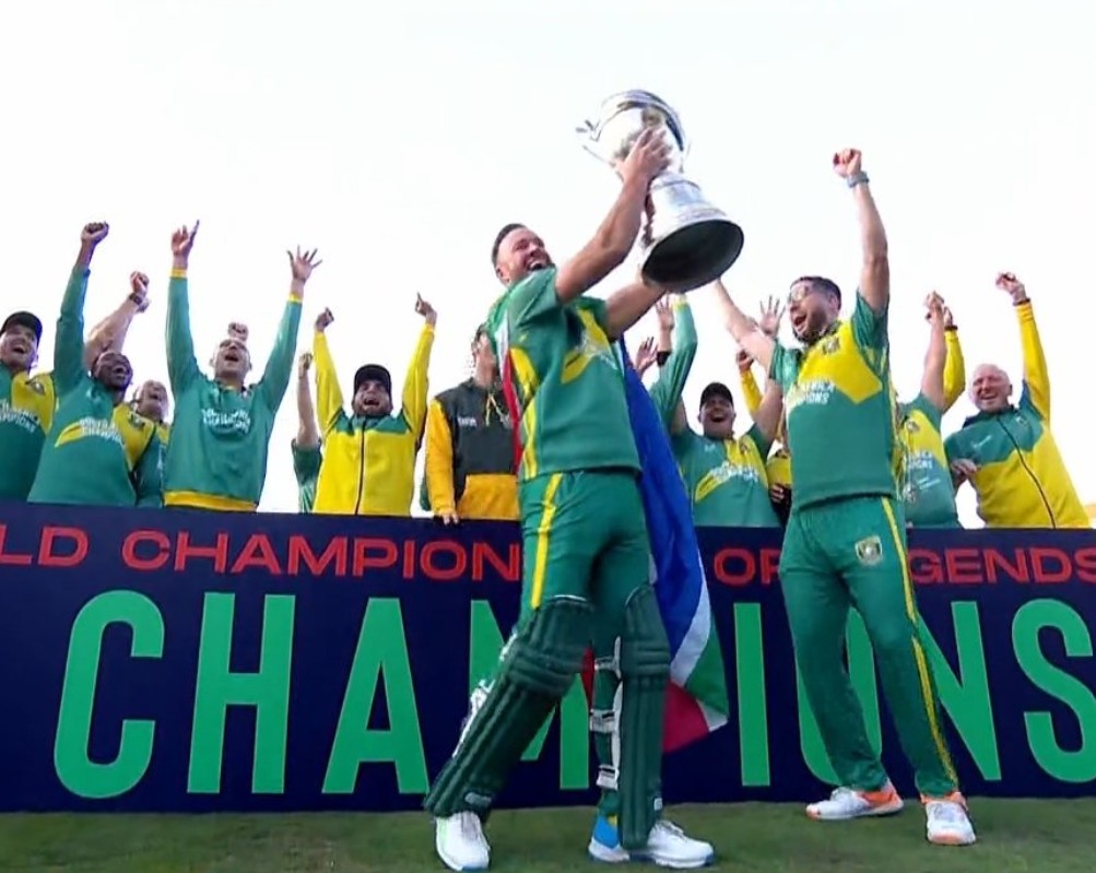 WCL 2025 Final: एबी डिविलियर्स के विस्फोट से बर्बाद हुआ पाकिस्तान, दक्षिण अफ्रीका चैंपियंस बनी चैंपियन