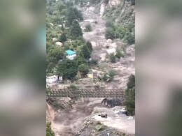 उत्तराखंड के बाद हिमाचल में भी Cloud burst,  तांगलिंग नाले में बादल फटने आई बाढ़ उत्तराखंड के बाद हिमाचल में भी Cloud burst,  तांगलिंग नाले में बादल फटने आई बाढ़