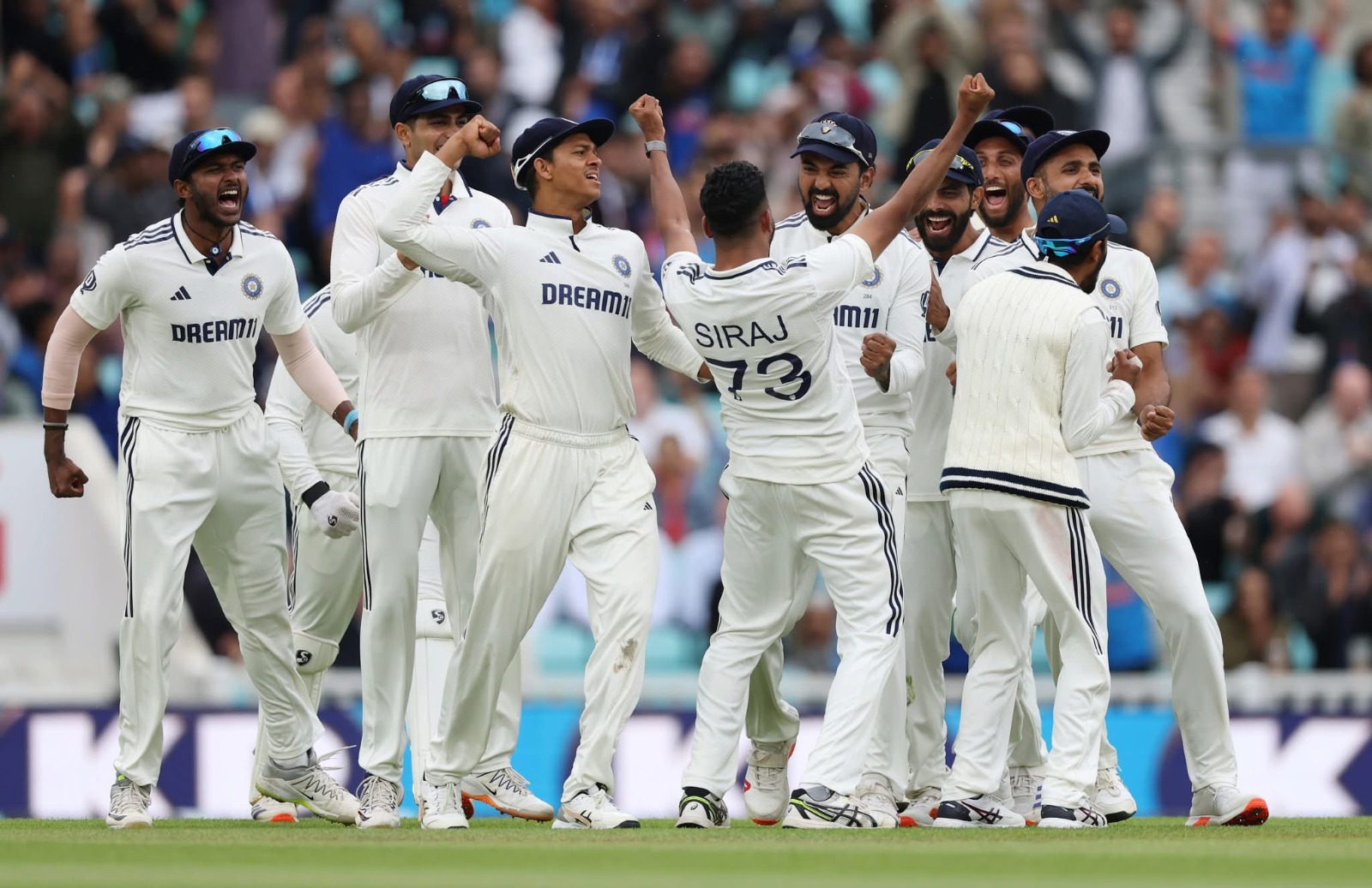 Mohammed Siraj Castles Gus Atkinson, Clinches Stunning Win For India In 5th Test - Watch