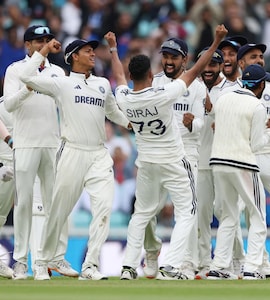 Mohammed Siraj Castles Gus Atkinson, Clinches Stunning Win For India In 5th Test - Watch