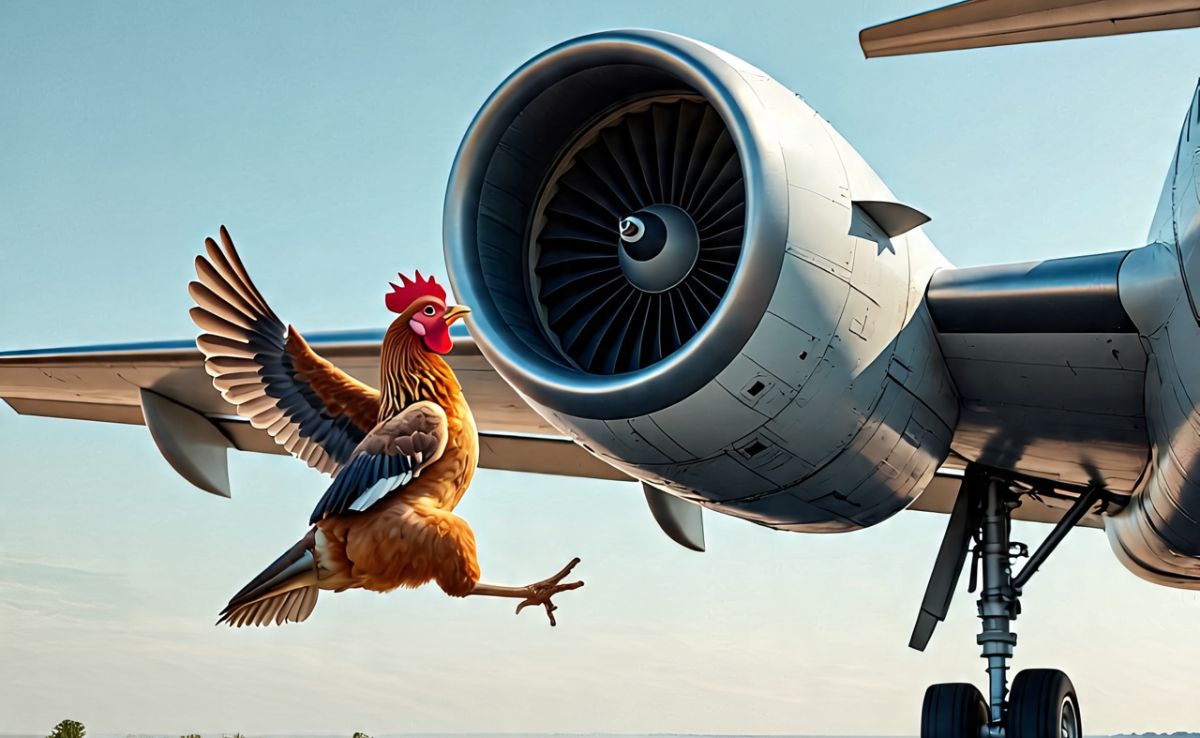 प्लेन के इंजन में क्यों फेंके जाते हैं मुर्गे? वजह जानकर सिर चकरा जाएगा