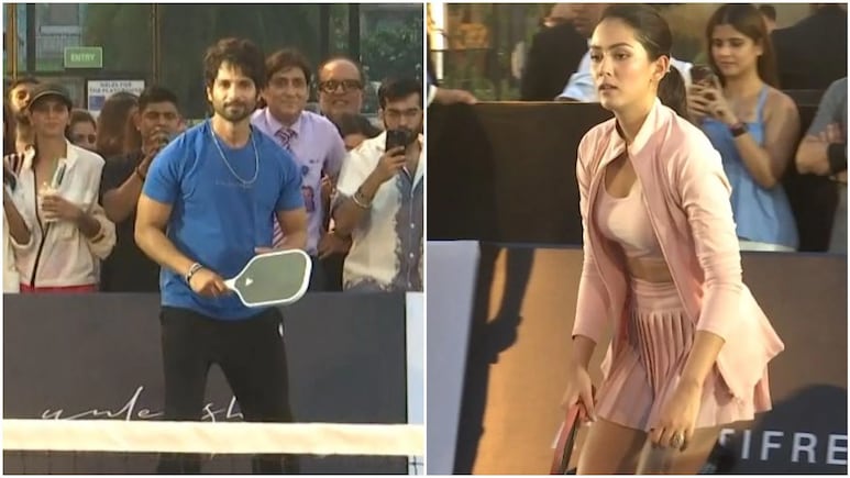 Shahid Kapoor And Mira Rajput Set Couple Goals. This Time, It's Pickleball Court In Delhi Shahid Kapoor And Mira Rajput Set Couple Goals. This Time, It's Pickleball Court In Delhi