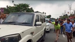 BJP's Suvendu Adhikari's Convoy Attacked In Bengal's Cooch Behar