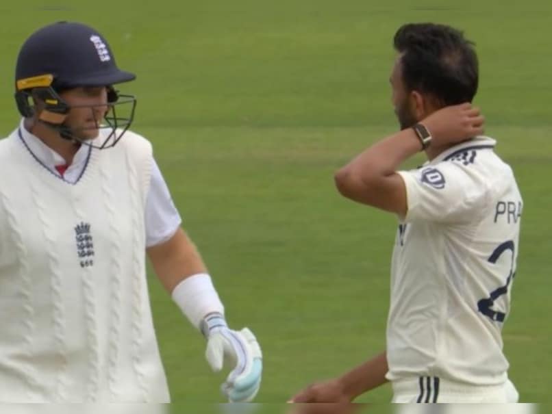 End Of On-Field Spat? Prasidh Krishna, Joe Root Share Big Moment During 5th Test