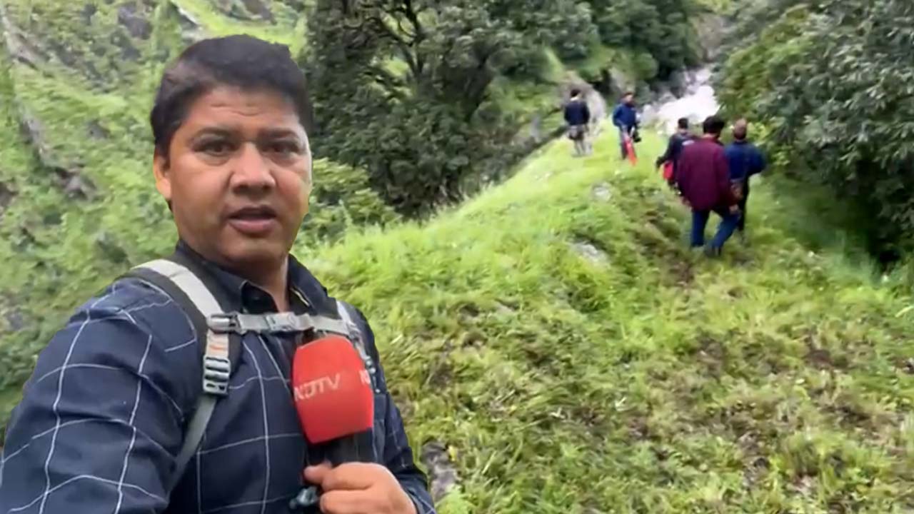 Treacherous Terrain, Falling Sludge And Slippery Track: NDTV's Ground Report From Uttarkashi