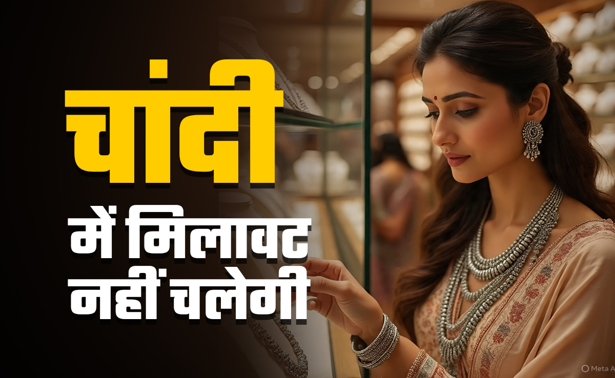 चांदी में मिलावट करने वालों की खैर नहीं, गोल्ड ज्वेलरी के बाद सिल्वर पर भी 1 सितंबर से ये बड़ा बदलाव