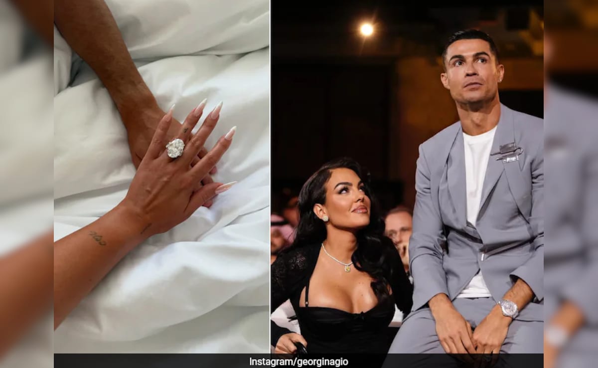 Cost Of Diamond Ring That Ronaldo Gave To Georgina Rodriguez Revealed