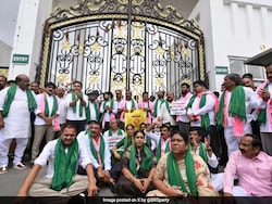 BRS Leader KT Rama Rao Detained For Protest Rally Over Urea Crisis